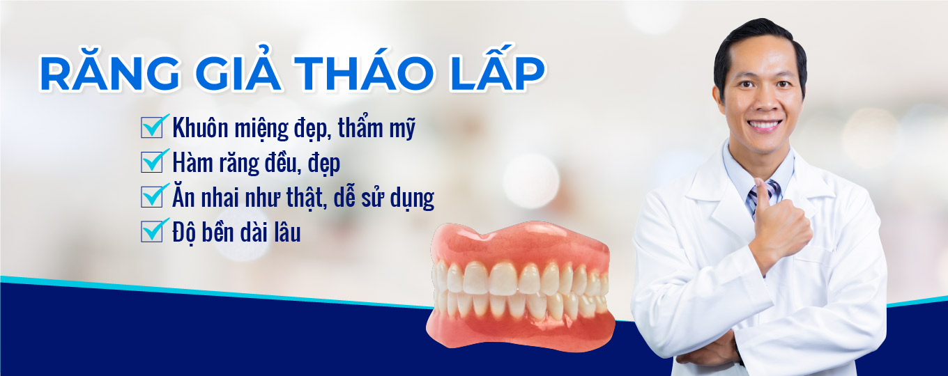 Banner hàm giả tháo lắp