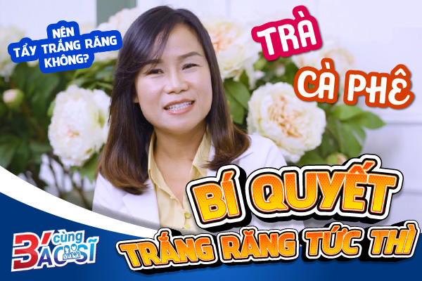 tẩy trắng răng tức thì